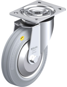 Pasukamas ratukas L-RD 182R-VLI-FA su guminėmis padangomis