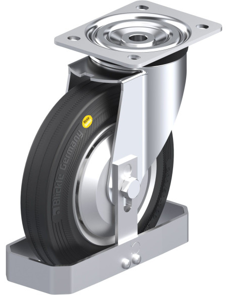 L-RD 200K-FA-FS pasukamas ratukas su guma 200 mm