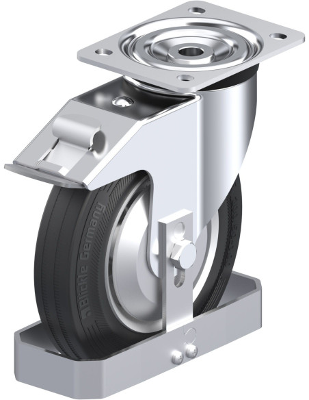 L-RD 200K-FI-FA-FS pasukamas ratukas su stabdžiais 200 mm