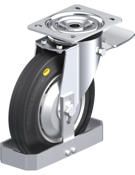 L-RD 200K-ST-FA-FS pasukamas ratukas su stabdžiais