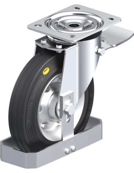 L-RD 200K-ST-FS pasukamas ratukas su stabdžiais