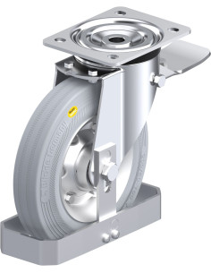 L-RD 200K-ST-VLI-FS ratukas dengtas guma su stabdžiais