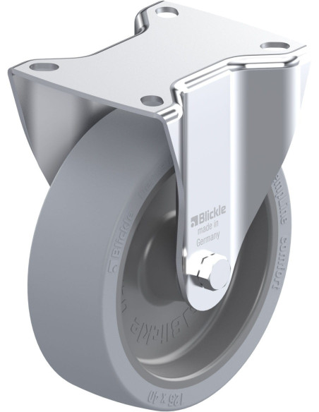 B-POSI 125G-SG fiksuotas ratukas, 125 mm