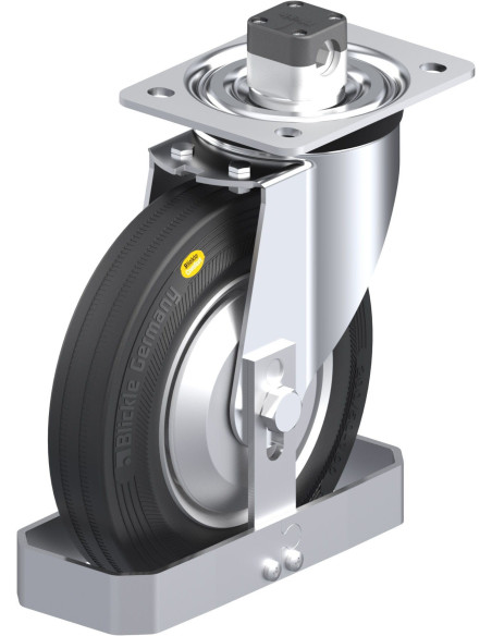 L-RD 202R-CS11-FA-FS pasukamas ratukas su stabdžiais