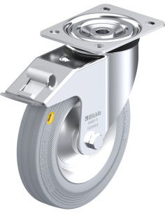 L-RD 202R-FI-VLI - Pasukamas ratukas su stabdžiais, 200 mm