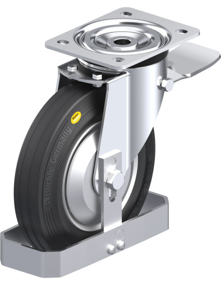 L-RD 202R-ST-FA-FS pasukamas ratukas su stabdžiais