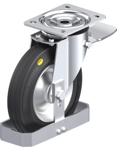 L-RD 202R-ST-FS pasukamas ratukas su stabdžiais