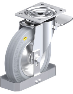 L-RD 202R-ST-VLI-FS pasukamas ratukas su stabdžiais