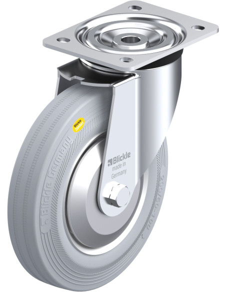 Pasukamas ratukas L-RD 202R-VLI-FA su gumine padanga