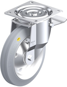 L-RD 250K-ST-VLI pasukamas ratukas su stabdžiais, 250 mm