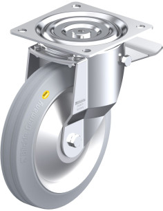 L-RD 250K-ST-VLI-FA pasukamas ratukas su stabdžiais, 250 mm