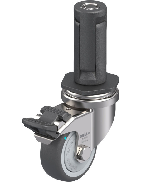 LRXA-PATH 50KFD-FI-EXR03 poliuretano pasukamas ratukas su