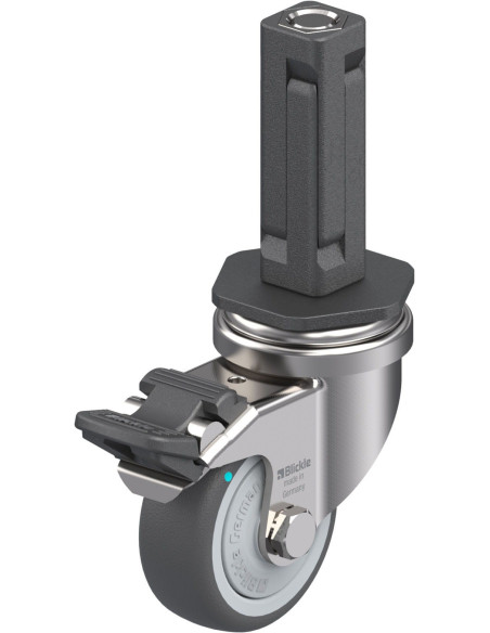 LRXA-PATH 50KFD-FI-EXV02 poliuretano ratukas su stabdžiais