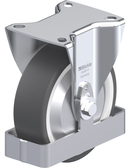 B-POTH 125G-FA-FS poliuretano fiksuotas ratukas 125 mm