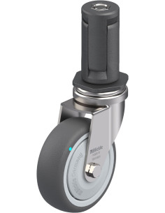 LRXA-PATH 75KFD-EXR04 - Poliuretano pasukamas ratukas 75 mm