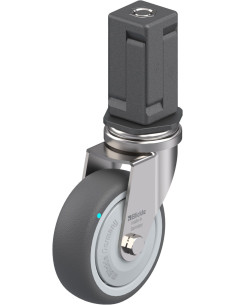 Poliuretano pasukamas ratukas LRXA-PATH 75KFD-EXV05, 75 mm