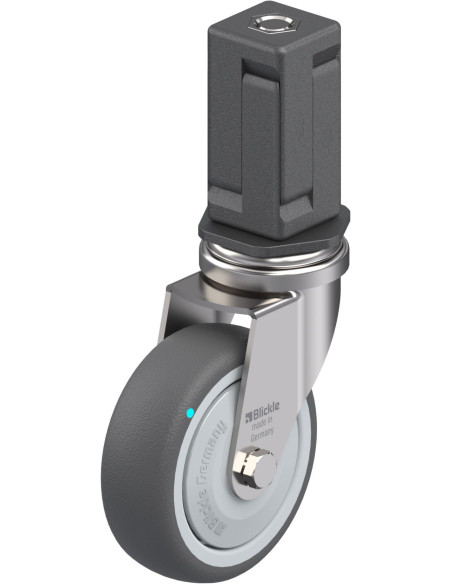 Poliuretano pasukamas ratukas LRXA-PATH 75KFD-EXV05, 75 mm