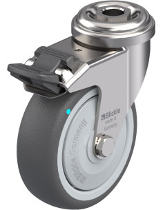 Pasukamas poliuretano ratukas su stabdžiais LRXA-PATH