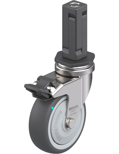 LRXA-PATH 75KFD-FI-EXV03 poliuretano ratukas su stabdžiais