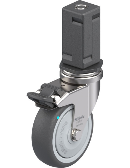 LRXA-PATH 75KFD-FI-EXV05 poliuretano ratukas su stabdžiais