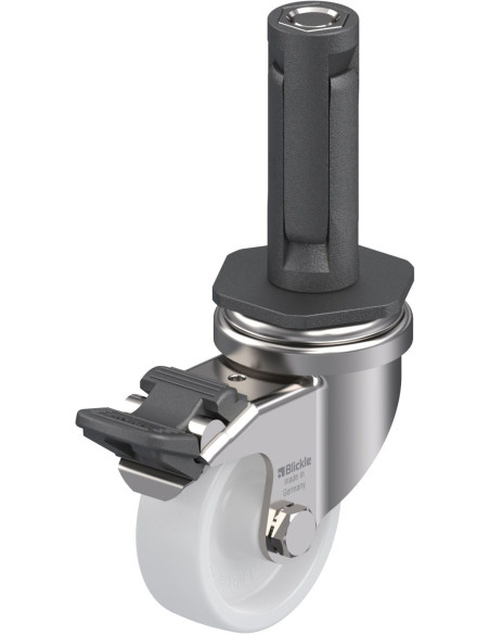 LRXA-PO 50G-FI-EXR02 pasukamas ratukas su stabdžiais