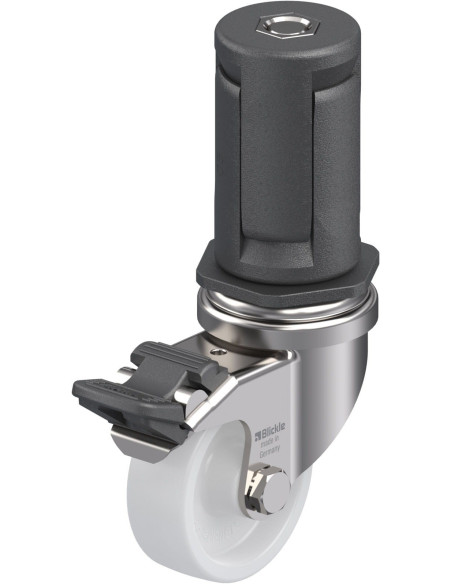 LRXA-PO 50G-FI-EXR05 - Pasukamas ratukas su stabdžiais