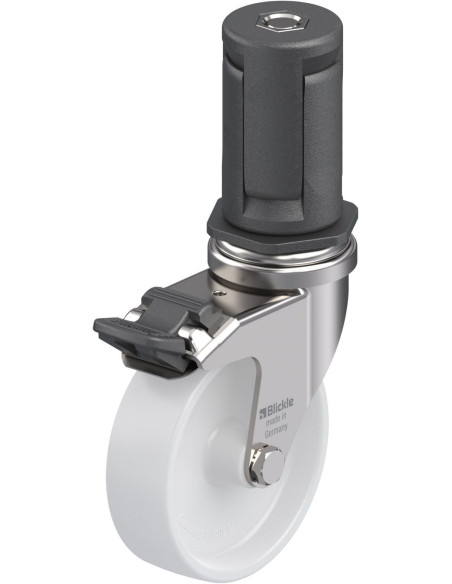 LRXA-PO 76G-FI-EXR05 - pasukamas ratukas su stabdžiais iš