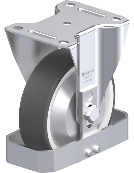 POTH serijos poliuretano ratukas 150 mm, fiksuotas