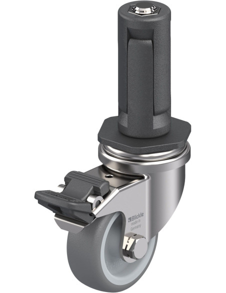 LRXA-TPA 50G-FI-EXR03 pasukamas ratukas su stabdžiais