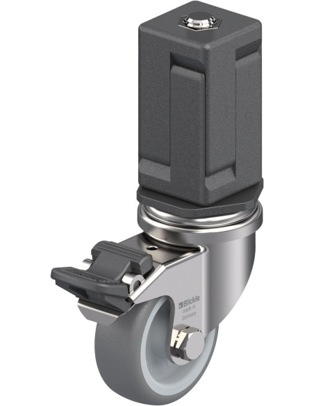 LRXA-TPA 50G-FI-EXV07 pasukamas ratukas su stabdžiais