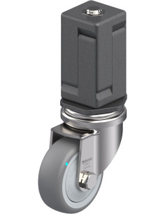 LRXA-TPA 50KFD-EXV07 pasukamas ratukas su guma, 50 mm