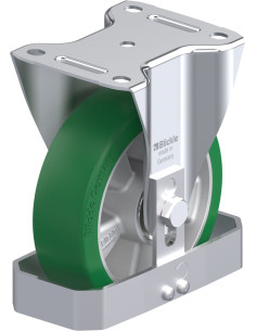 Poliuretano ratukas B-ALST 160K-FS, 160 mm, fiksuotas