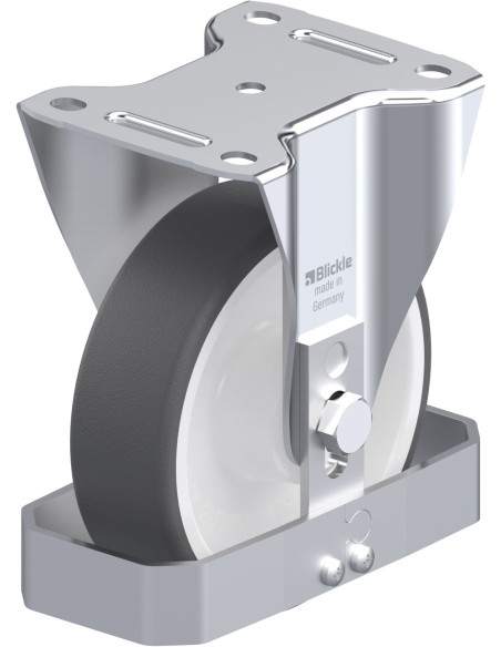 B-POTH 150R-FS poliuretano fiksuotas ratukas