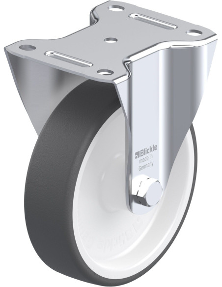 B-POTH 160G - Poliuretano fiksuotas ratukas 160 mm