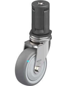 LRXA-TPA 75KFD-EXR05 pasukamas ratukas su guminiais ratais