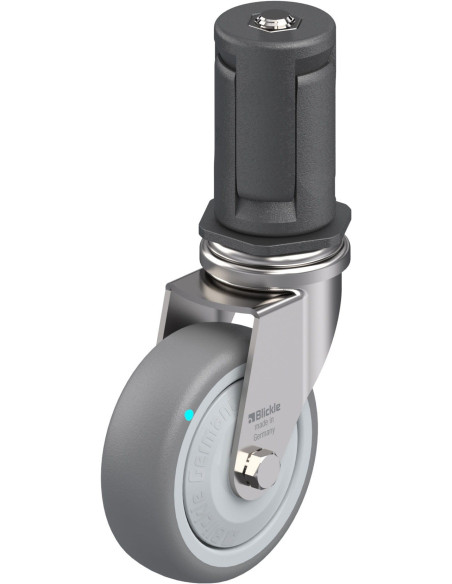 LRXA-TPA 75KFD-EXR05 pasukamas ratukas su guminiais ratais