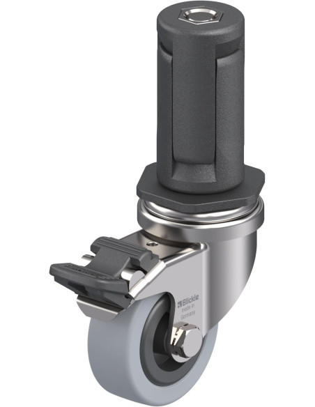 LRXA-VPA 50G-FI-EXR04 - pasukamas ratukas su stabdžiais