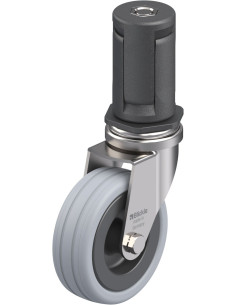 LRXA-VPA 75G-EXR05 pasukamas ratukas su guminiais ratais