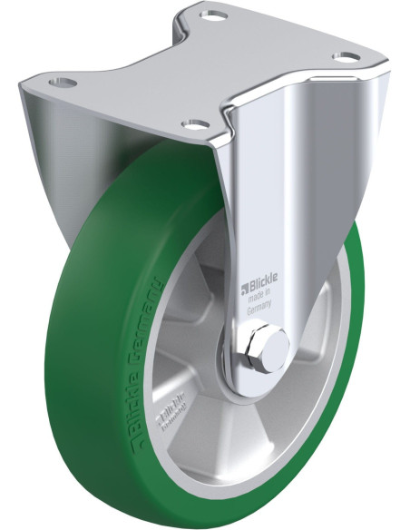 B-ALST 180K poliuretano fiksuotas ratukas