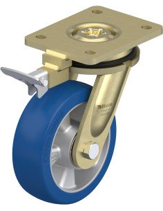 LS-ALBS 150K-RI4 poliuretano ratukas su stabdžiais