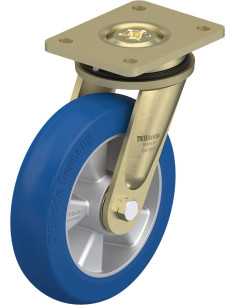 LS-ALBS 200K-CO poliuretano pasukamas ratukas 200 mm