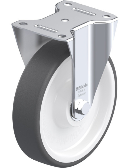 B-POTH 200K - Poliuretano fiksuotas ratukas 200 mm