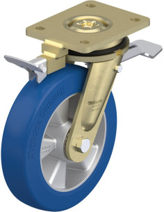 LS-ALBS 200K-ST-RI4 poliuretano pasukamas ratukas su