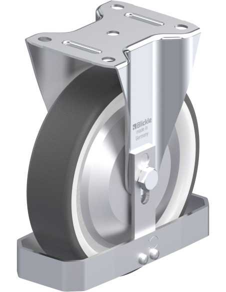 Poliuretano ratukas B-POTH 200K-FA-FS, 200 mm, fiksuotas