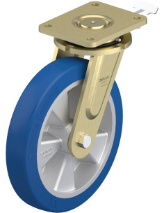 LS-ALBS 300K-RI4 poliuretano ratukas su stabdžiais