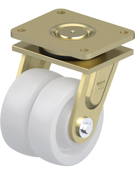 LSD-SPO 150K-35 - Dvigubas pasukamas ratukas, 150 mm