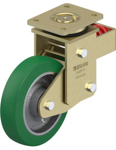 LSFN-GST 200K spyruoklinis pasukamas ratukas su poliuretano