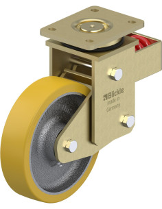 LSFN-GTH 200K spyruoklinis pasukamas ratukas su poliuretano