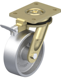 LS-G 150G-RI4 pasukamas ratukas su stabdžiais, 150 mm