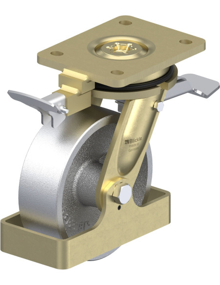 LS-G 150G-ST-RI4-FS pasukamas plieninis ratukas su